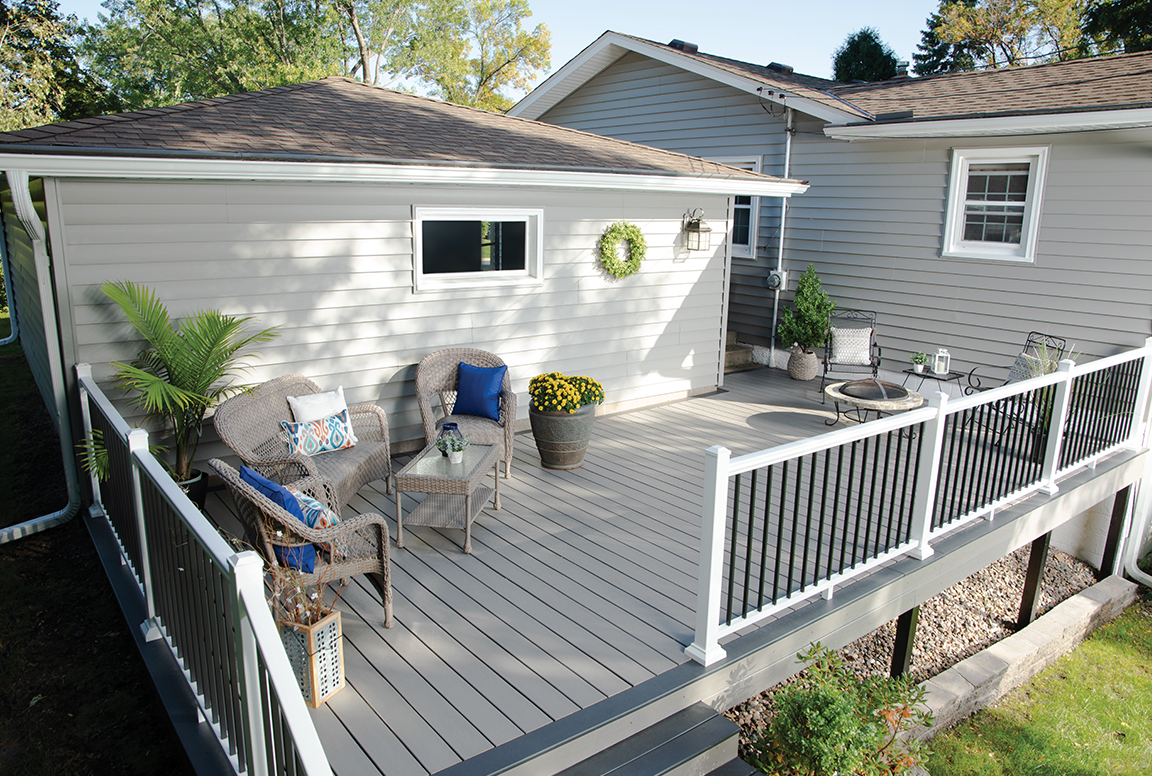 Aerial View of Deck