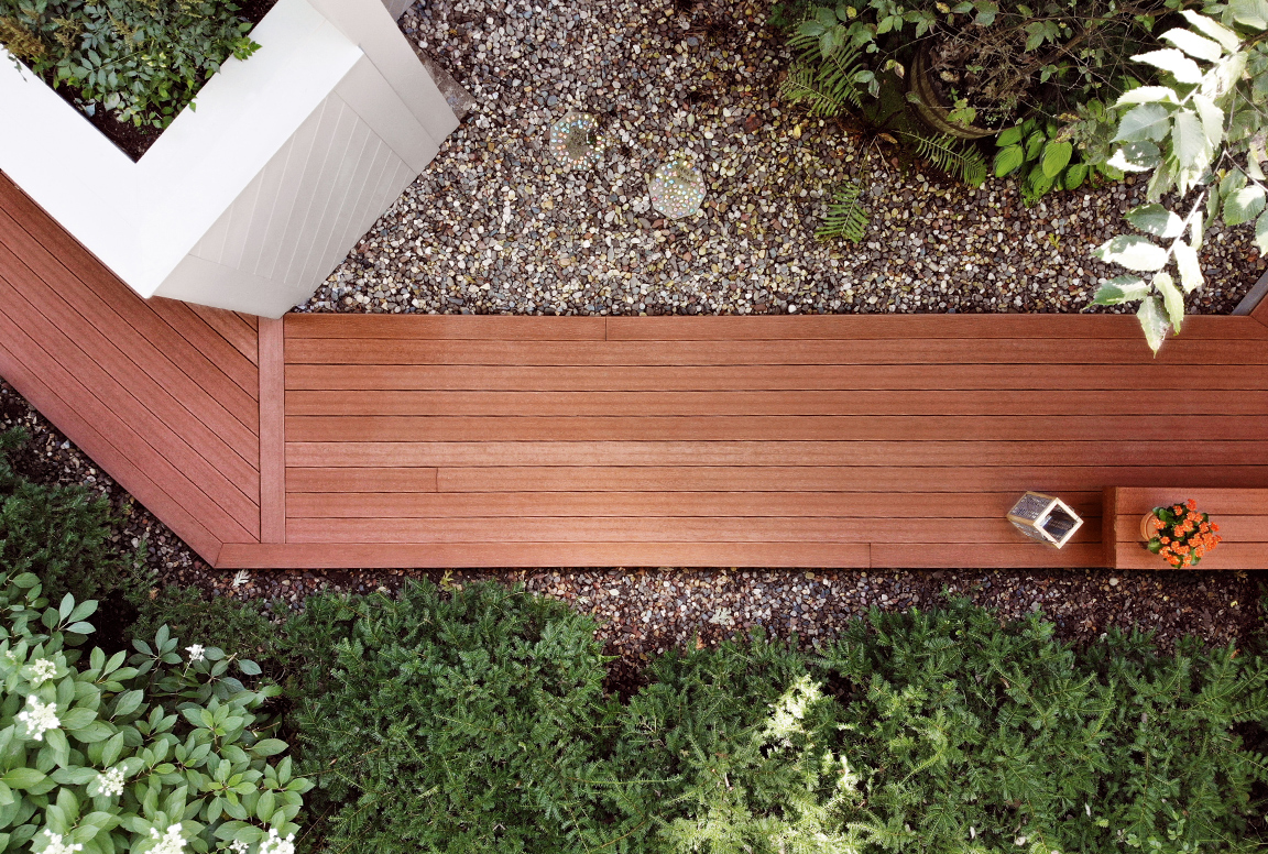 Rustic Redwood Aerial View