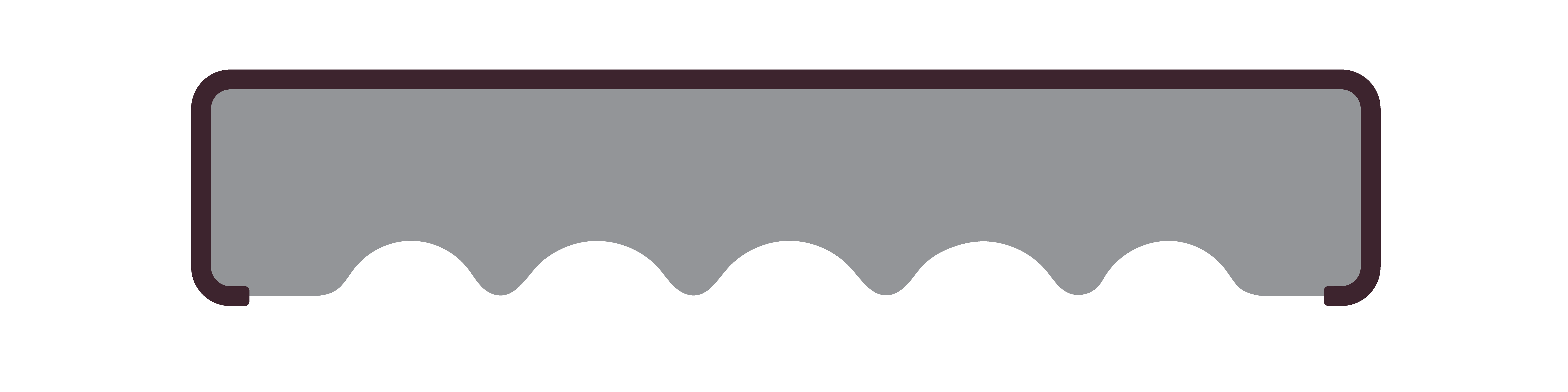 Fusion Radius Edge Line Art