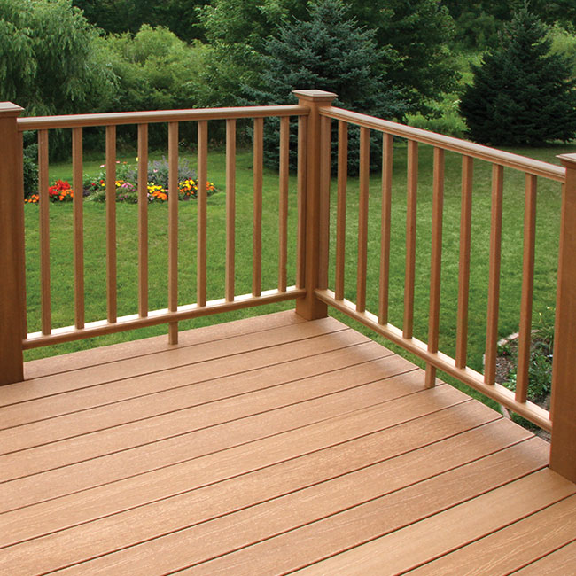 Composite Deck Railing, Outdoor Composite Railing
