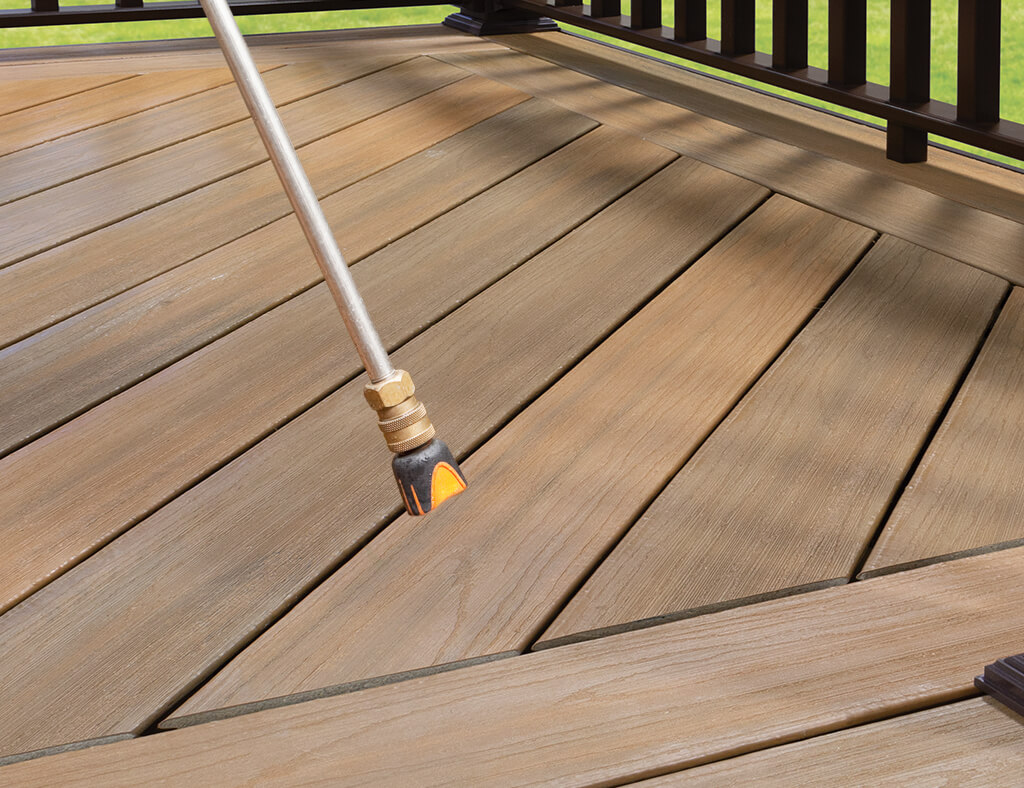 Pressure Washing Scene