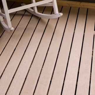 Brushed Porch Scene