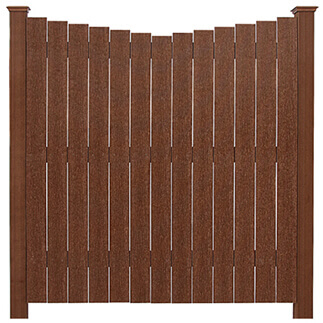 Scalloped Fence Design