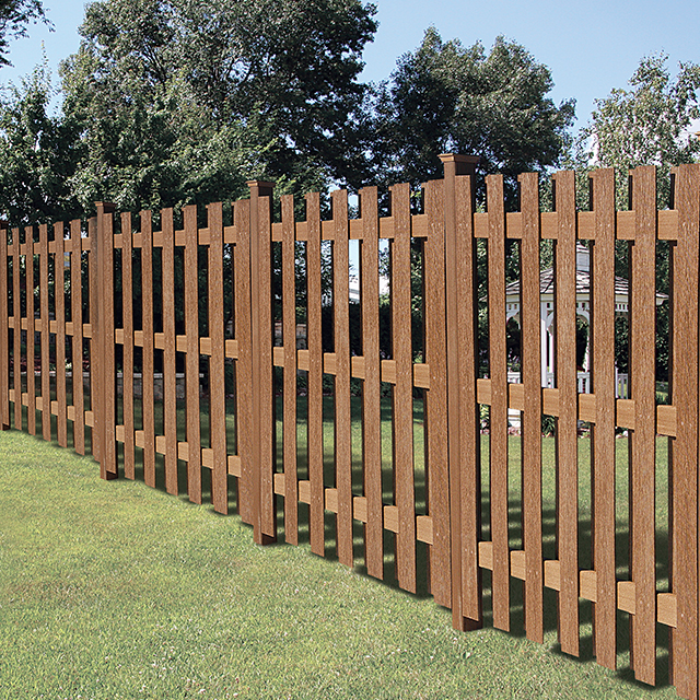 Backyard Fence Scene